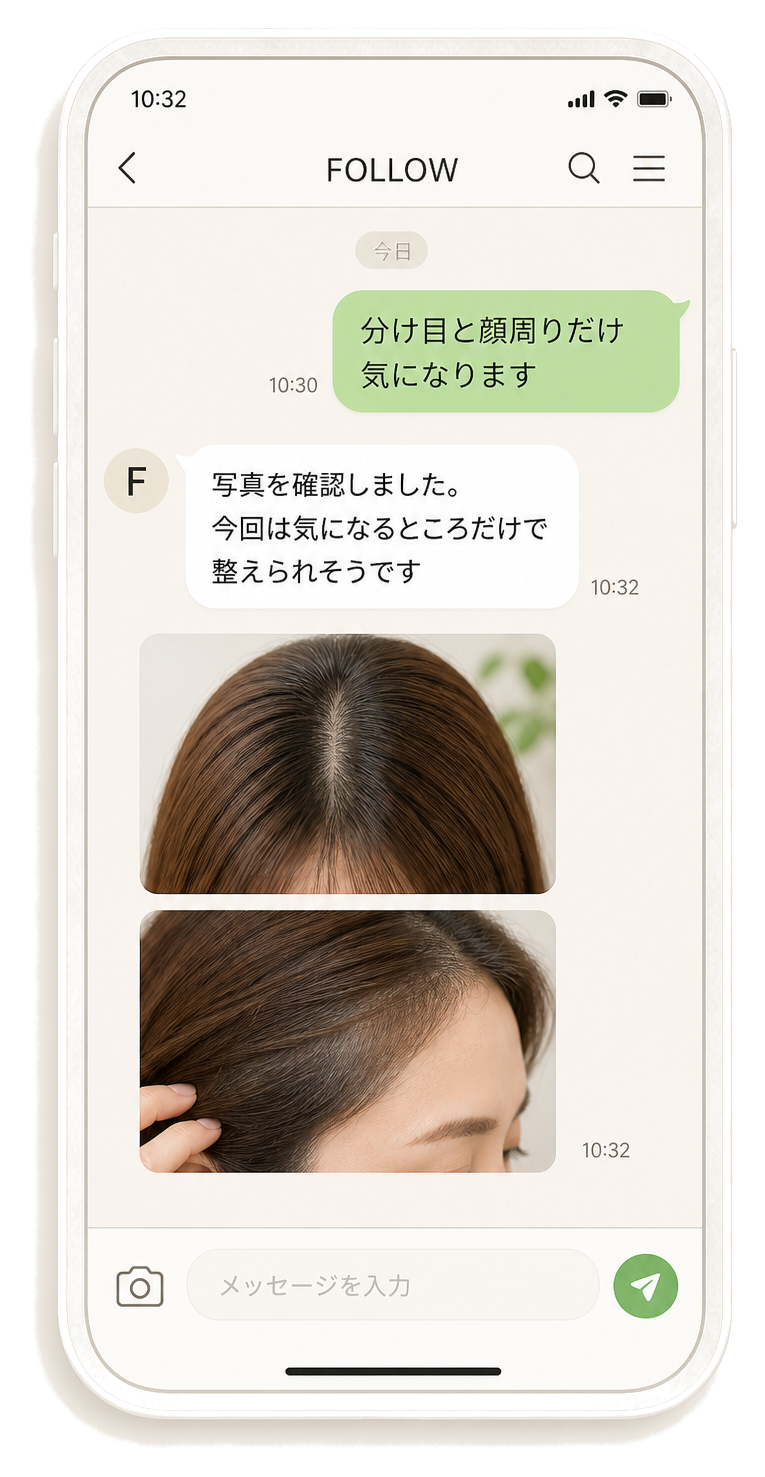 LINE相談画面